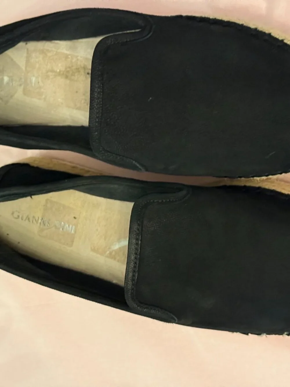 Women's Gianni Bini Suede Espadrille Platform Shoes (7.5)